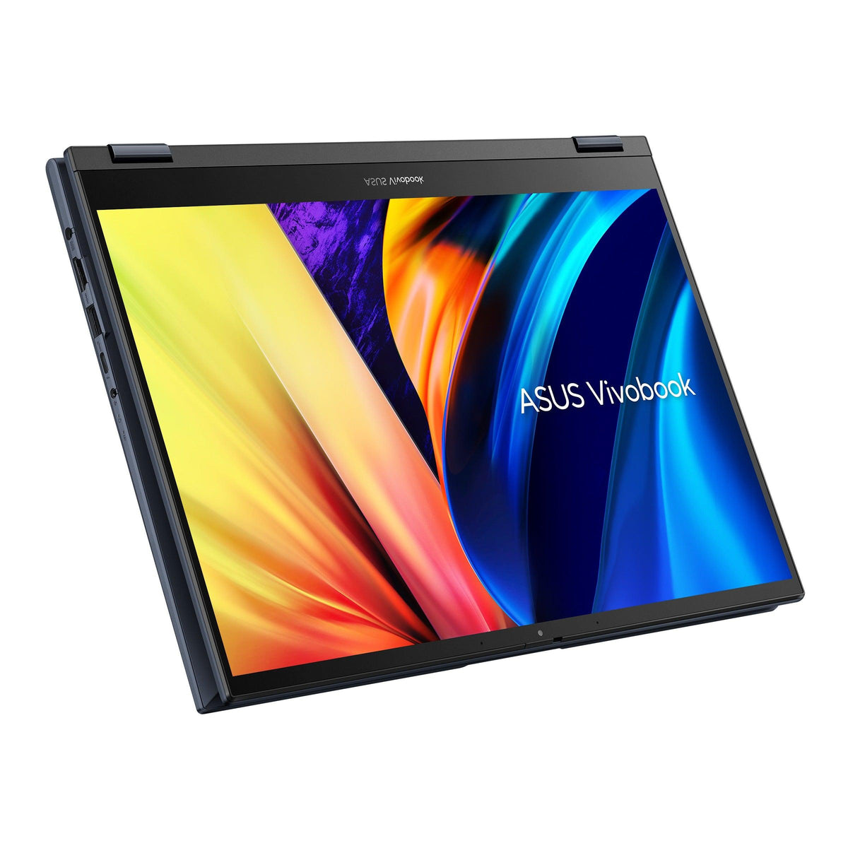 Asus Vivobook S 14 Flip TP3402ZA-KN111WS Laptop (Quiet Blue) | 14”  2.8K Oled | i7-12700H | 8GB RAM DDR4 | 512 GB SSD | Iris Xᵉ Graphics | Windows 11 Home | MS Office Home & Student 2021 | Stylus Pen | Asus BP1504 Casual Backpack