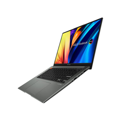Asus Vivobook S 14X OLED S5402ZA-M9050WS Laptop (Midnight Black) | 14.5" (2880 x 1800) | i7 12700H | 16GB RAM DDR4 | 512 GB SSD | Intel Iris Xe Graphics | Windows 11 Home | MS Office Home & Student 2021 | Asus BP1504 Casual Backpack