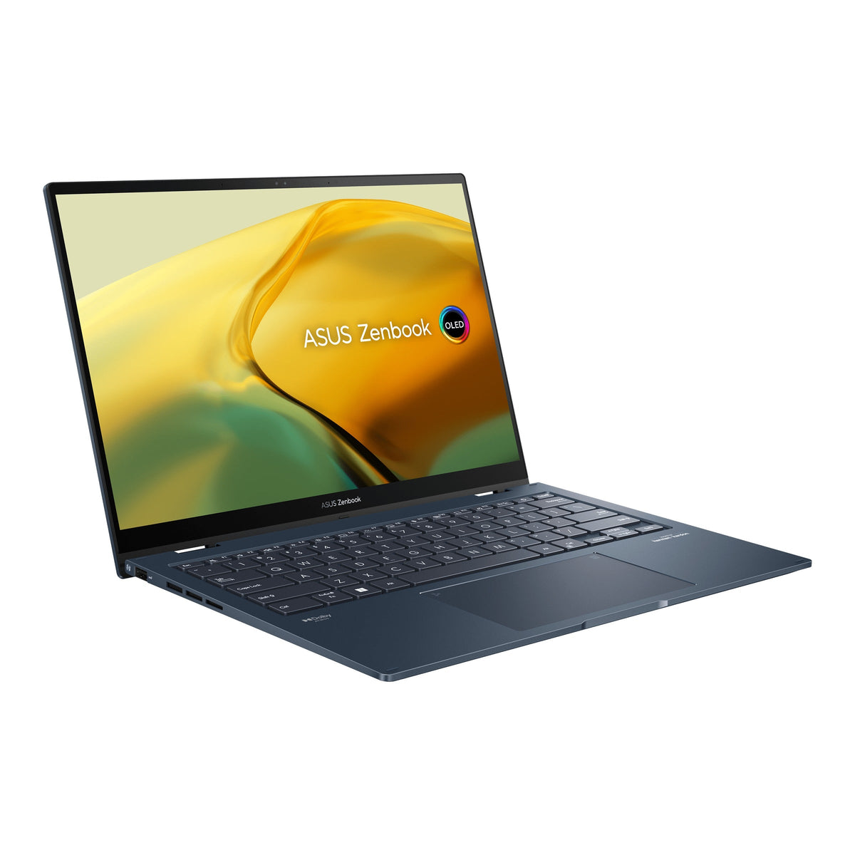 Asus Zenbook 14 Flip OLED UP3404VA-KN119WS Laptop (Ponder Blue) | 14" 2.8K OLED | I5-1340P | 512GB SSD | 16GB RAM | IRIS XE | Windows 11 Home | MS Office Home & StudenT 2021 | Asus Sleeve | Stylus Pen