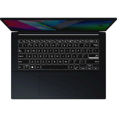 ASUS Vivobook Pro 14 OLED M3401QC-KM070WS Laptop (Quiet Blue) | 14" OLED |  RTX™ 3050 | Windows 11 Home | MS Office Home & Student 2021 | ASUS BP1504 Casual Backpack