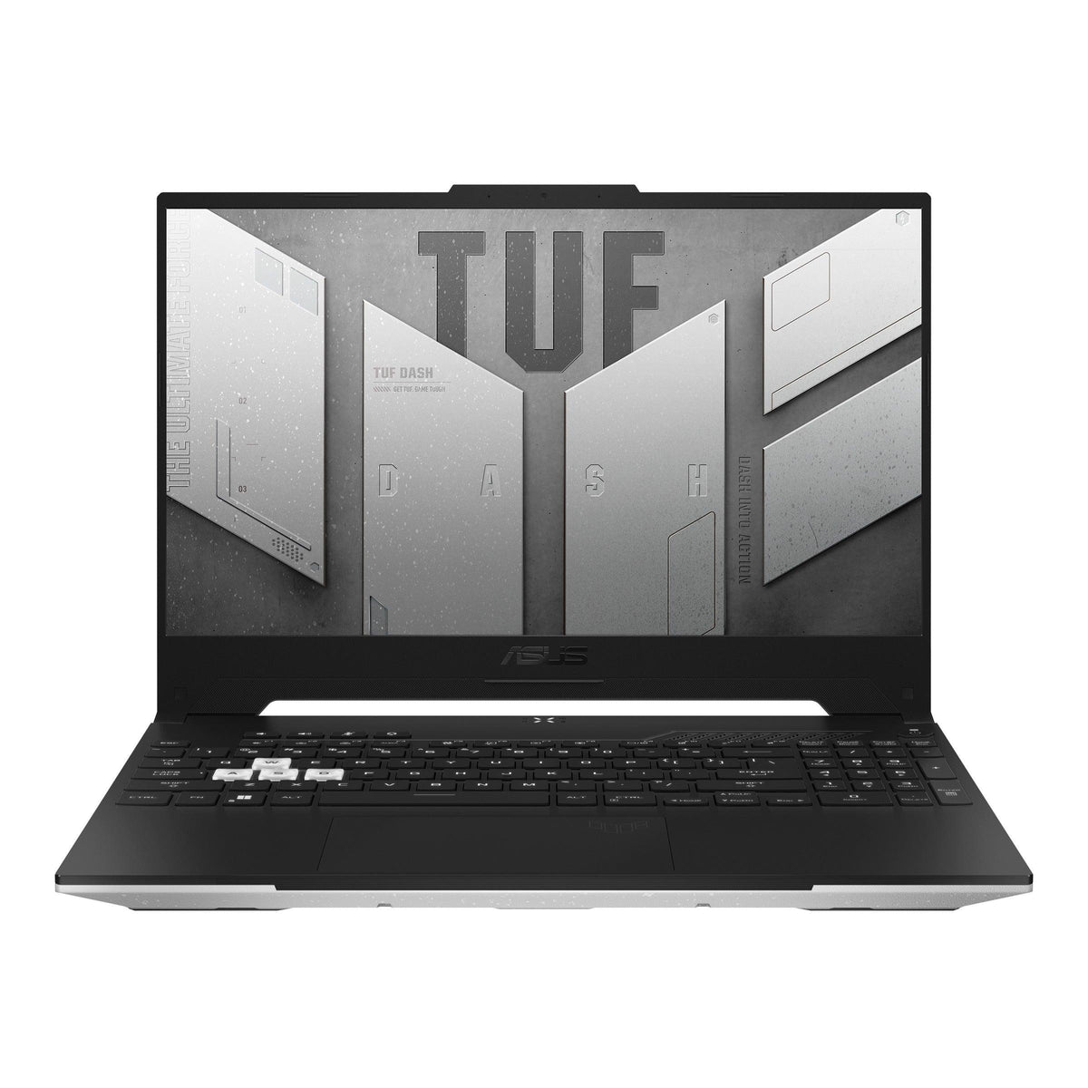 ASUS TUF Dash F15 (2022) FX517ZM-HQ148W  Gaming Laptop (Moonlight White) | 15.6" WQHD | i7-12650H | 16GB RAM DDR5 | 1 TB SSD | Windows 11 Home | TUF Gaming Backpack | ASUS TUF P304 M5 V2 Gaming Mouse