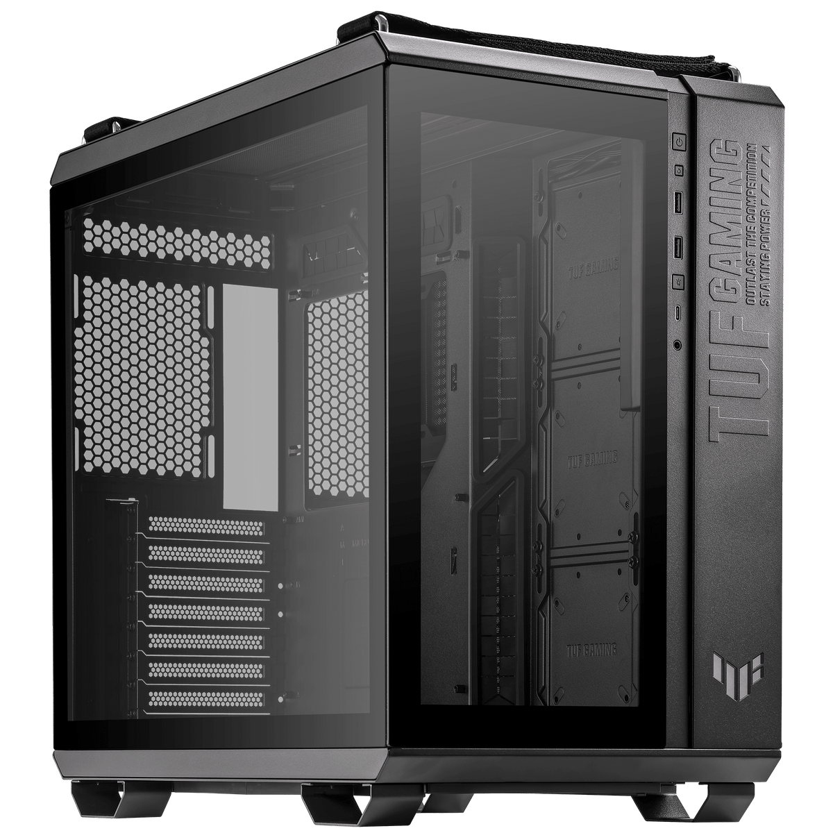 Powered By Asus: Ultra GT502 - AMD TUF RTX 4090 Gaming PC | Ryzen 9 5900X | 64GB RAM | 2TB SSD | Windows 11 Home