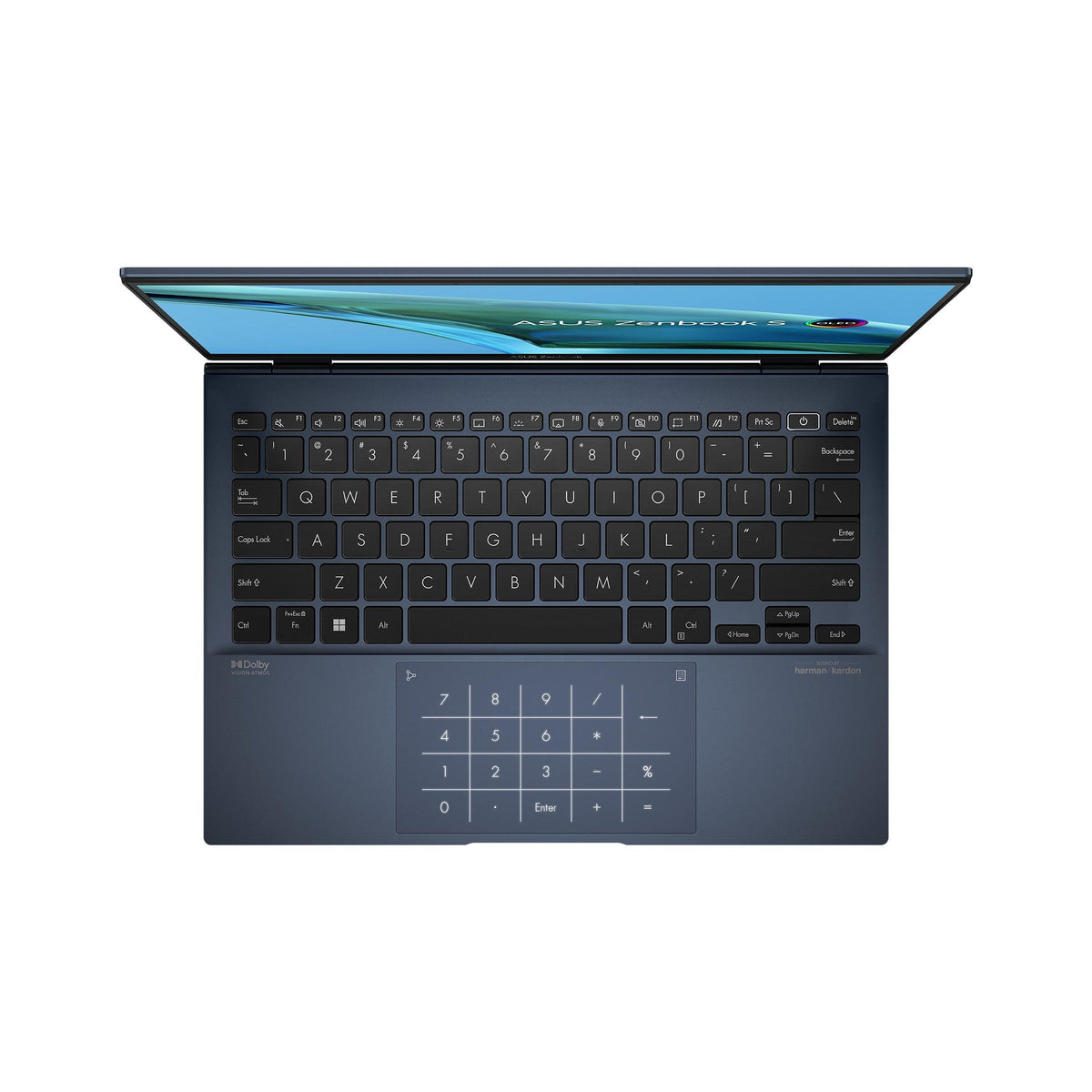 Asus Zenbook S 13 OLED UM5302TA-LV396WS Laptop (Ponder Blue) | 13.3” FHD | Ryzen 7 6800U | 16GB RAM | 512GB M.2 SSD | AMD Radeon™ Graphics | Windows 11 Home | MS Office Home & Student 2021 | Asus Sleeve