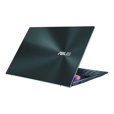 Asus Zenbook Duo 14 UX482EAR-HY341WS Touchscreen Laptop (Celestial Blue) | 14" FHD |  i5-1155G7 | 16GB LPDDR4X | 512GB SSD | Iris Xᵉ Graphics | Windows 11 Home | MS Office H&S 2021 | Sleeve | Stand | Stylus Pen