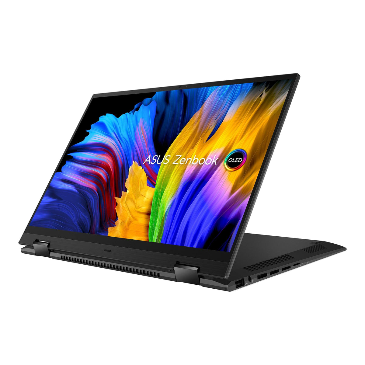 Asus Zenbook 14 Flip OLED UN5401RA-KU095WS Laptop (Jade Black) | 14" 4K (3840 x 2400) OLED | Ryzen™ 9 6900HX | 16GB LPDDR5 RAM | 512GB SSD | AMD Radeon™ Graphics | Windows 11 Home | MS Office Home & Student 2021 | Asus Sleeve