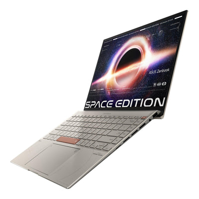 ASUS Zenbook 14X Space Edition UX5401ZAS-KN072WS Convertible Laptop (Zero-g Titanium) | 14”  2.8K Oled | i5-12500H | 16GB LPDDR5 | 512 GB SSD | Iris Xᵉ Graphics | Windows 11 Home | MS Office H&S 2021 | ASUS BP1504 Backpack