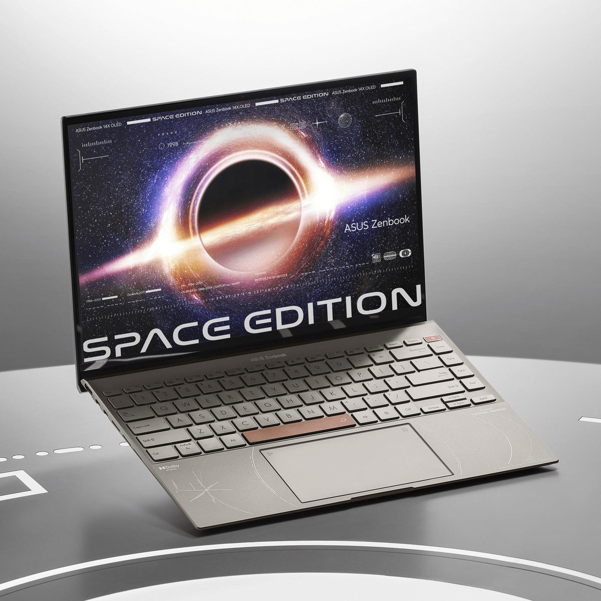 ASUS Zenbook 14X Space Edition UX5401ZAS-KN072WS Convertible Laptop (Zero-g Titanium) | 14”  2.8K Oled | i5-12500H | 16GB LPDDR5 | 512 GB SSD | Iris Xᵉ Graphics | Windows 11 Home | MS Office H&S 2021 | ASUS BP1504 Backpack