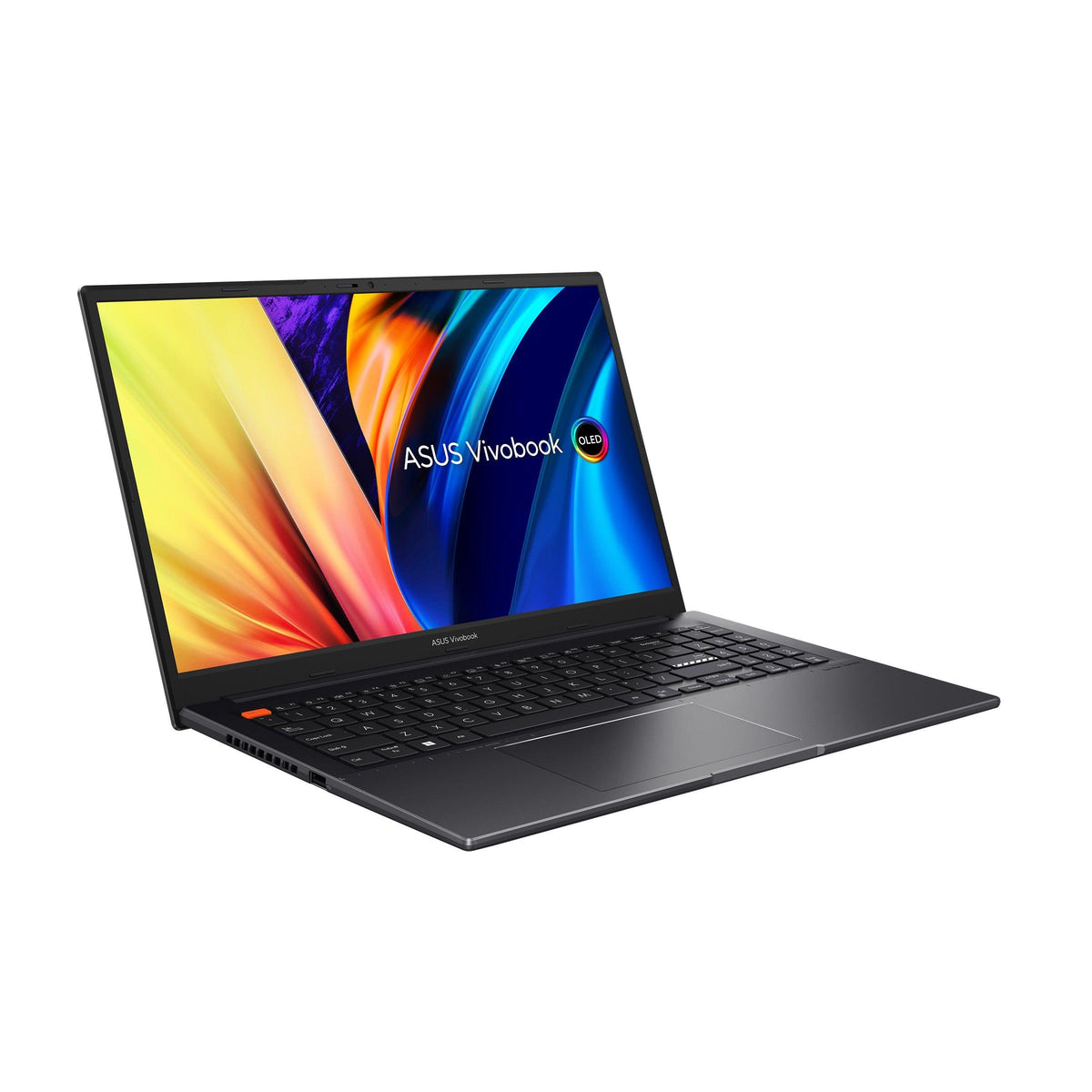 Asus Vivobook S 15 OLED K3502ZA-MA070WS Laptop (Indie Black) | 15.6" 2.8K | i7-12700H | 16GB RAM | 512GB SSD | Intel® Iris Xe Graphics | Windows 11 Home | MS Office Home & Student 2021 | Asus BP1504 Casual Backpack