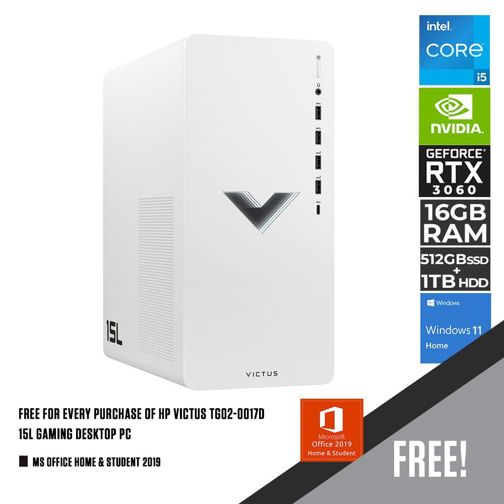 HP Victus TG02-0017D 15L Gaming Desktop PC Ms Office Home & Student