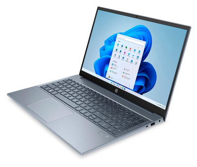 HP Pavilion 15-EG2058TX Laptop (Fog Blue) | 15.6" FHD (1920 x 1080) IPS LED | i7-1255U | 16 GB DDR4 RAM | 1 TB SSD | NVIDIA GeForce MX550 | Windows 11 | MS Office Home & Student 2021 | HP PRELUDE 15.6" Topload Bag