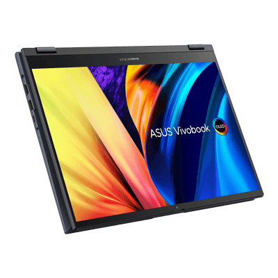 ASUS Vivobook S 14 FLIP OLED TN3402QA-KN090WS Laptop (Quiet Blue) | 14" 2.8K | Ryzen 7 5800H | 8GB DDR4 | 512 GB SSD | AMD Radeon Graphics | Windows 11 Home | MS Office H&S 2021 | Palmrest | ASUS Sleeve | Stylus Pen
