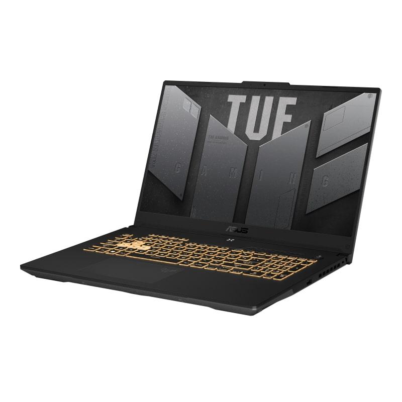 Asus TUF Gaming F17 FX707ZM-HX066W Laptop (Mecha Gray) | 17.3” FHD | i7-12700H | 16GB DDR5 | 512GB SSD | RTX 3060 | Win11 + TUF P304 M5 V2 Gaming Mouse + TUF Backpack