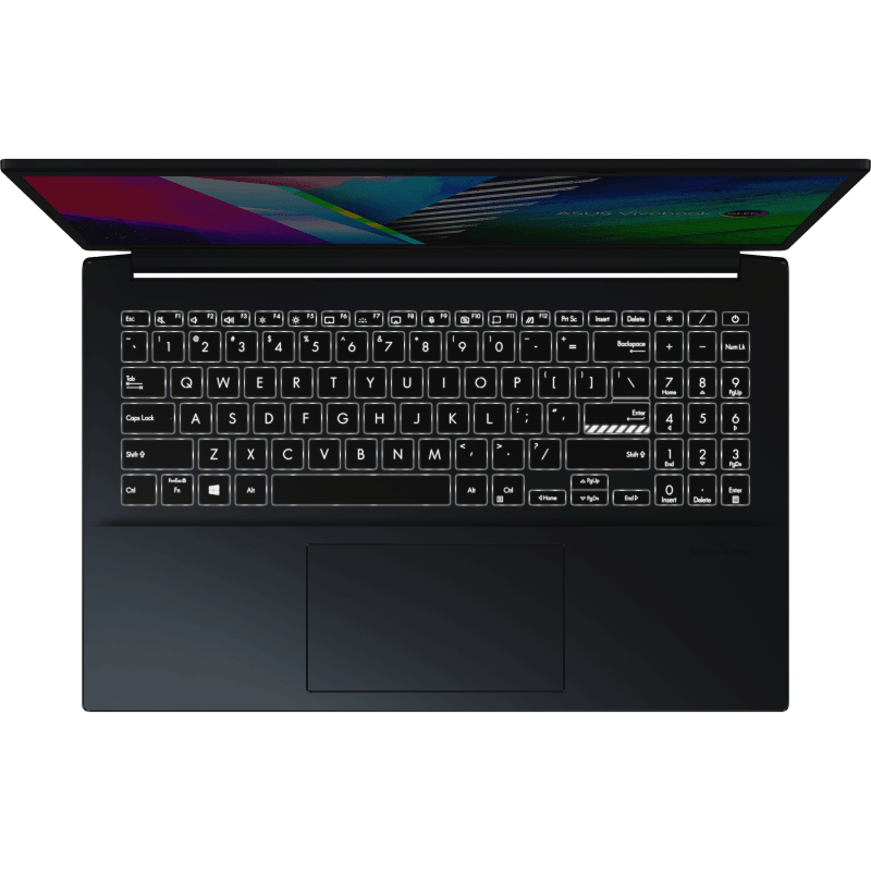 ASUS VIVOBOOK PRO 15 OLED M3500QC-L1080TS LAPTOP (QUIET BLUE) | 15.6" FHD | RYZEN 5 5600H | 16Gb DDR4 | 512GB SSD | RTX 3050 | WIN10 + MS OFFICE HOME & STUDENT 2019 + ASUS NEREUS BACKPACK (BLACK)