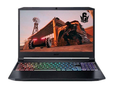 ACER NITRO 5 AN515-45-R77J 144HZ Gaming Laptop (Shale Black) | 15.6" IPS FHD 1920x1080 | RYZEN 7 5800H | 16GB DDR4 | 512GB SSD | RTX 3060 | WIN11 + ACER Notebook Bag VX15 Backpack